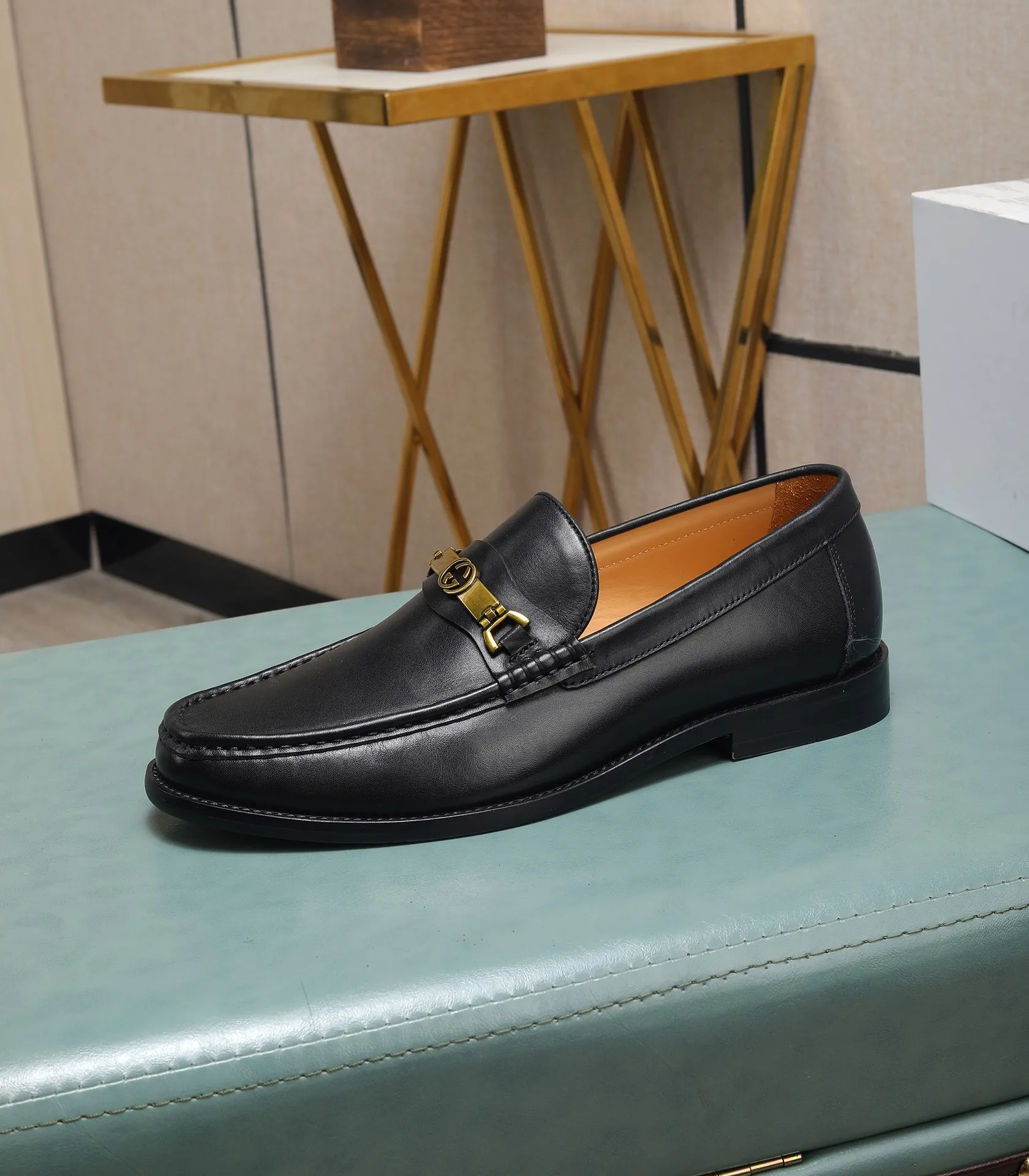 Men's shoes 💰580 📛📛Original (water-dyed cow lining) Gucci GUCCI official website formal shoes 🌀 Italian 🇮🇹 imported cowhide ➕ top imported water-dyed cowhide lining 💋 fine handmade original bottom, the real thing looks better when photographed in person Standard size 38-44